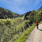 The Punta Larici is already in sight