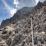 Klettersteig Rotwand Rosengarten