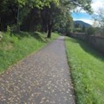 Auf nahezu ebenen Wegen in Richtung Klausen