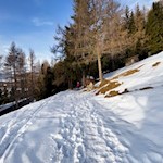 Winterwanderung zwischen dem Karerpass und dem Nigerpass