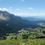 Blick in den sonnigen Süden Südtirols