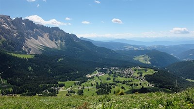 Blick in den sonnigen Süden Südtirols