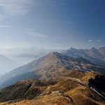 Während des Anstiegs auf die Jaufenspitze erschließen sich atemberaubende Ausblicke