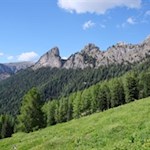 Unterwegs eröffnen sich schöne Ausblicke