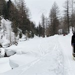 Along the Rio dei Dossi stream to the idyllic Knuttenalm mountain hut