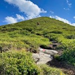 Anstieg auf das Saxenle