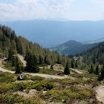 Sanft schlängelt sich der Weg durch die bukolische Landschaft