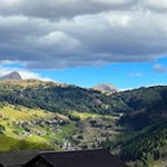 Unser Blick schweift Richtung Campolongopass