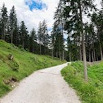 Im sanften Anstieg zum einstigen Grandhotel