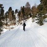 Mit dem Fatbike zur Senneshütte