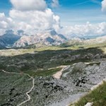 Bereits während des Anstiegs auf den Seekofel erschließt sich ein weitreichender Ausblick