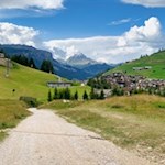 Auf dem Rückweg nach St. Kassian