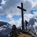 Gipfelkreuz der Rotbachlspitze