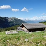 Die schindelbedeckte Innere Wumblsalm