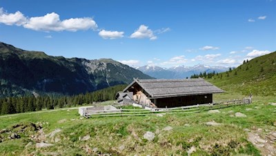 Die schindelbedeckte Innere Wumblsalm