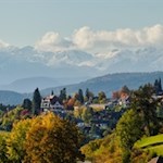 Unser Blick fällt auf das benachbarte Oberbozen