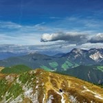 Blick in die Gadertaler Bergwelt