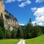 Mitten im Naturpark Fanes-Sennes-Prags