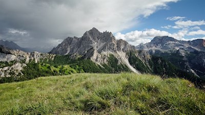 Gipfelblick auf den gegenüberliegenden Dürrenstein