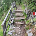 Die Wanderung auf den Staller Sattel ist bestens markiert