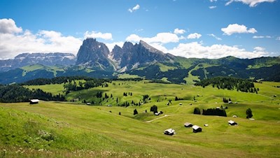 Ausblick nahe der Contrin Schwaige