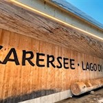 Bushaltestelle am Karersee