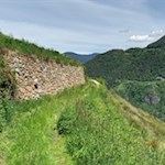 Durch schöne Wiesen auf den Ritten