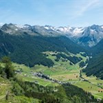 Blick ins idyllische Reintal