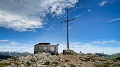 Stoanamandl Gipfelkreuz