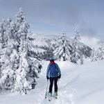 Abfahrt von den Stoanernen Mandln