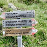 Die Wanderung zur Ochsen- und Kuhalm ist gut ausgeschildert