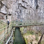 Through the gorge San Michele