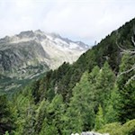 Blick auf die imposante Keilbachspitze