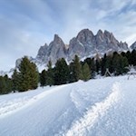 Ausblick von der Geisleralm auf die Villnösser Geisler