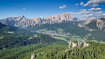 Ausblick vom Aussichtspunkt Val Negra