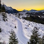 Winterwanderweg Frommer Alm