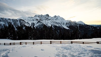 Abendstimmung auf der Brunstalm