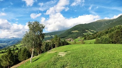 Auf dem Weg Nr. 12 in Richtung St. Andrä