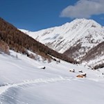 Sanft schlängelt sich der Wanderweg durch das malerische Altfasstal