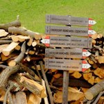 Die Wanderung zum Barbianer Wasserfall ist gut ausgeschildert