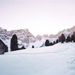 Insbesondere der letzte Streckenabschnitt führt durch eine berückende Winterlandschaft