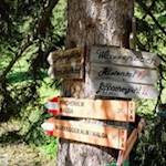 Der Anstieg auf das Gorner Joch ist bestens ausgeschildert