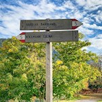 Die Wanderung von Kollmann nach Barbian ist gut ausgeschildert