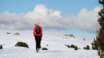 Winterwanderung auf der Villanderer Alm