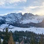 Latemar in der Abenddämmerung