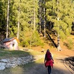 Sul sentiero panoramico, il Bachstöckl invita a una tranquilla contemplazione