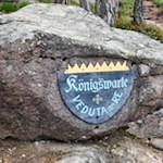 Der Aussichtspunkt "Königswarte" erinnert an den letzten Sachsenkönig