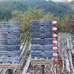 Der Weg zur Lenkjöchlhütte ist nicht zu verfehlen