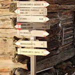 Die Wanderung zur Kreuzwiesenalm ist gut ausgeschildert