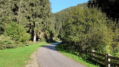 Auf breiten Wegen zurück nach Welsberg